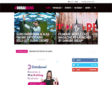 Tablet Screenshot of dubaibliss.com